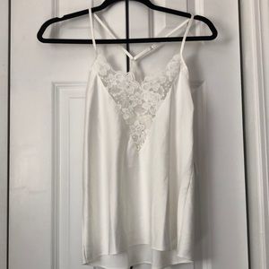 Flora Nikrooz ivory pajama/lingerie set